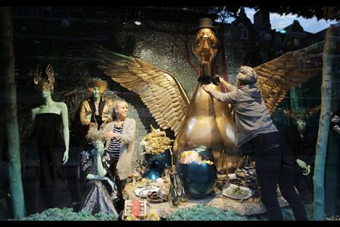 Selfridges Christmas windows are fairytale-themed, drawing inspiration from fables including Sleeping Beauty and the Golden Goose.